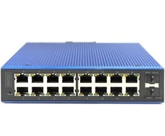 Šakotuvas Jungiklis Digitus INDUST 16+2PORT L2 MAN E SWITCH