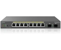 Šakotuvas Engenius Switch 8-port GbE PoE.af/at(+) 130W, 2xSFP