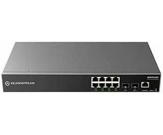 Šakotuvas Switch GrandStream Grandstream GWN 7801P PRO POE 8GE 2xSFP 2,5GB/s zarządzalny switch L2++