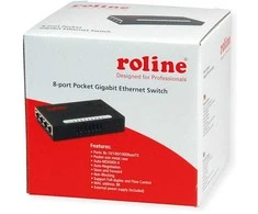 Šakotuvas ROLINE Gigabit Ethernet Switch, Pocket, 8 Ports