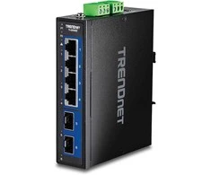 Šakotuvas TRENDnet 6-Port Industrial 2.5G DIN-Rail Switch with 10G SFP
