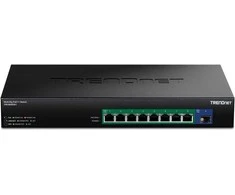 Šakotuvas TRENDnet TPE-BG5091 9-Port Switch 480W 2.5G Power PoE++ Switch mit 10G SFP+