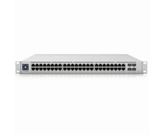 Šakotuvas Ubiquiti | Switch Enterprise 48 PoE | USW-Enterprise-48-PoE | Tvarkoma L3 | Montuojamas ant stovo | Gigabit Ethernet (vario) jungtys kiekis 48 (100MbE/1GbE/2.5GbE) | SFP+ jungtys kiekis 4 | PoE+ jungtys kiekis 48 | Maitinimo tipas AC/DC, vidinis, 100-240V, max 10A, 750W