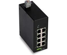 Šakotuvas WAGO 852-1112 Industrial-ECO-Switch 8 Ports 1000BASE-T, juodas