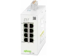 Šakotuvas WAGO 852-1812 Lean-Managed-Switch 8 Port 1000Base-T lichtgrau