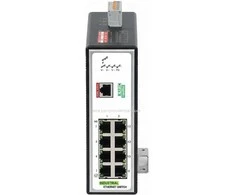 Šakotuvas WAGO 852-602 Industrial-Managed-Switch 8 Ports 100Base-TX PROFINET juodas