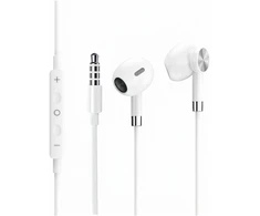 Ausinės Samsung Dawnkey Magnetic Earphone, 3,5mm wtyk, Baltas