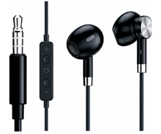 Ausinės Samsung Dawnkey Magnetic Earphone 3,5mm wtyk Juodas