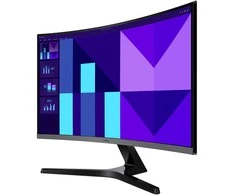 Monitorius Samsung 27" LS27D392GAUXEN, Išlinkis: 1800R, Įstrižainė (coliai): 27, Įstrižainė (cm): 68,58, Kraštinių santykis: 16:9, Ekranas: VA, Raiška: 1920x1080, Atnaujinimo dažnis: 100Hz, Atsako laikas (GtG): 4ms, Ryškumas (maks.): 250 cd/m², Kontrastas (statinis): 3000:1, Matymo kampas: 178/178, Spalvų gama: sRGB