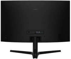 Monitorius Samsung 27" LS27D392GAUXEN, Išlinkis: 1800R, Įstrižainė (coliai): 27, Įstrižainė (cm): 68,58, Kraštinių santykis: 16:9, Ekranas: VA, Raiška: 1920x1080, Atnaujinimo dažnis: 100Hz, Atsako laikas (GtG): 4ms, Ryškumas (maks.): 250 cd/m², Kontrastas (statinis): 3000:1, Matymo kampas: 178/178, Spalvų gama: sRGB