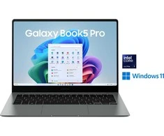 Nešiojamas kompiuteris SAMSUNG Galaxy Book5 Pro 35,60 cm 14Zoll Intel Ultra 5 226V 16GB LPDDR5x 512GB SSD Intel Arc W11P pilka