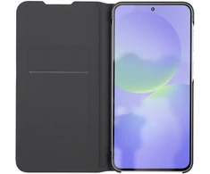 Dėklas Samsung Mobeen Flip Cover do Galaxy A37 Juodas