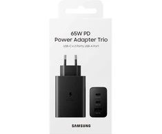 Samsung Power Adapteris Trio 65W įkroviklis be Datenkabel USB Type-C juodas