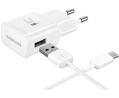 Samsung Schnellladegerät 15W įkroviklis inkl.Datenkabel Typ-C 1,5m Baltas (masinis)