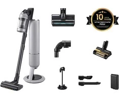 Samsung Staubsauger - Jet PetPRO mit All-in-One Clean Station *Pebble Gray*