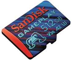 Atminties kortelė SanDisk Micro SDXC GamePlay 512GB 190/130 MB/s A2 C10 V30 UHS-I U3