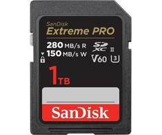 Atminties kortelė SanDisk Micro SDXC karta 1TB Extreme PRO (R:280/W:150 MB/s, UHS-II, V60)