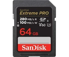 „SanDisk SDSDXEP-064G-GN4IN“ atminties kortelė 64 GB SDXC UHS-II 10 klasė