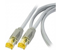 SECOMP Draka Draka Comteq TM31 Patch Cat6 5 m – RJ- 45 – RJ- 45 – vyriškas/vyriškas – pilkas – Cat6a (9550 05 21)