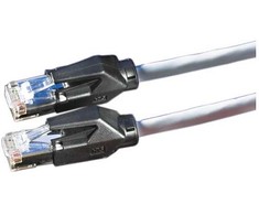 SECOMP LEONI KERPEN KERPEN E5-70 PatchCord S/FTP (PiMF) Cat.6 LSOH pilka 1,0m
