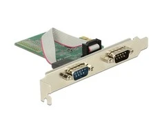 DELOCK PCI Express kortelė > 2 x serijos RS-232