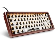 Sharkoon SKILLER SGK50 S4 Gen2 Wood Barebone, Gaming-klaviatūra - holz