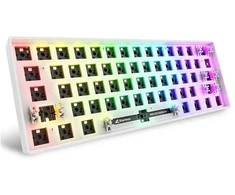 Sharkoon SKILLER SGK50 S4 Gen2 Barebone, Gaming-klaviatūra - baltas