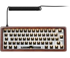Sharkoon SKILLER SGK50 S4 Gen2 Wood Barebone, Gaming-klaviatūra - holz