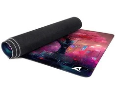 Pelė Sharkoon SKILLER SGP40 D4, Gaming-mousepad - neon-pink/mehrfarbig