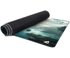 Pelė Sharkoon SKILLER SGP40 D6, Gaming-mousepad - bluegreen/mehrfarbig