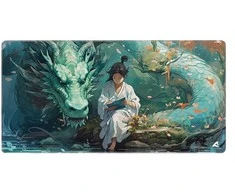 Pelė Sharkoon SKILLER SGP40 D8, Gaming-mousepad - bluegreen/mehrfarbig