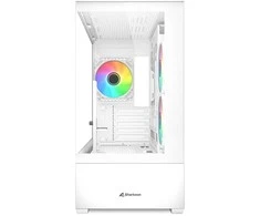 Sharkoon MK6 RGB Micro-ATX 1xGlas Baltas