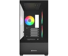 Sharkoon MK6 RGB , Tower-case - juodas, Tempered Glass x 2