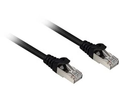 Sharkoon Sharkoon RJ45 CAT.6a SFTP LSOH juodas 15,0 m - be halogenų