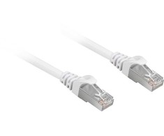 Sharkoon Sharkoon Patch kabelis RJ45 Cat.6a SFTP - 15 m - baltas - LSOH (be halogenų)