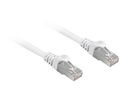 Sharkoon Sharkoon Patch kabelis RJ45 Cat.6a SFTP - 20m - baltas - LSOH (be halogenų)