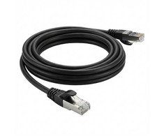 Sharkoon Patchkabel SFTP, RJ-45, mit Cat.7a Rohkabel (juodas, 10 Meter)