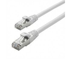 Sharkoon patch network cable SFTP, RJ-45, with Cat.7a raw cable (baltas, 10 meters)