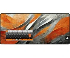 Klaviatūra Sharkoon SKILLER SGK50 S3 Design Bundle D6 (oranžinis/pilka)