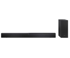 Namų kino sistema Sharp 2.1 Dolby Atmos/DTS Virtual:X Soundbar with Slim Wireless Subwoofer | HT-SBW310 | 330 W | Bluetooth | Belaidė jungtis | Juodas