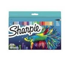 Sharpie Sharpie Marker Permanentmarker Fine Big Pack ''Fish'' 6 Stück