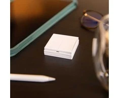 Shelly Group Išmanusis keturių mygtukų Bluetooth jungiklis Shelly BLU Wall Switch 4 (Stand alone)