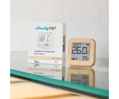 Shelly H&amp;T GEN3 Wifi temperatūros ir drėgmės sensorius MOCHA