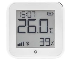 Temperatūros ir drėgmės jutiklis WIFI Shelly H&amp;T gen3 (balta)