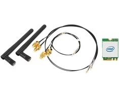 Shuttle Barebone WLAN-Kit M.2 INTEL IEEE 802.11ax+BT Universal WLAN-AX/ BT KIT. M.2-card w/o Bracket