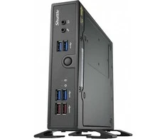 Shuttle XPC slim DS50U3, Barebone - juodas, be operacinės sistemos