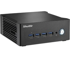 Shuttle Nano PC NA10H PC Dydis 1L Juodas 8845HS 3.8GHz