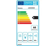 Siemens LC65KDK20 iQ100, gartraukis (baltas, 60 cm)
