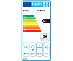 Gartraukis Siemens LC81KAN20 iQ500 (baltas, 80 cm, Home Connect)