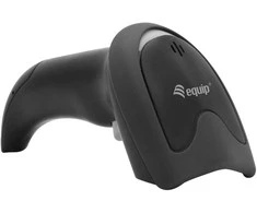 Skaitytuvas kodów kreskowych Equip Barcode Handscanner lazerinis Kabelis USB juoda